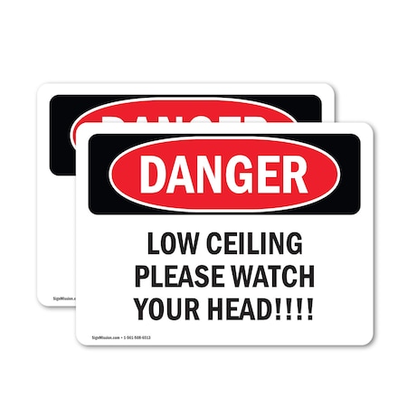 Signmission Safety Culture Sign, 24 in Width, Vinyl Decal, Rectangle OS-2PACK-DS-D-1824-L-2474
